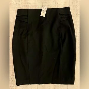 EXPRESS pencil skirt ~ side ruching ~ size 4 ~ NWT
